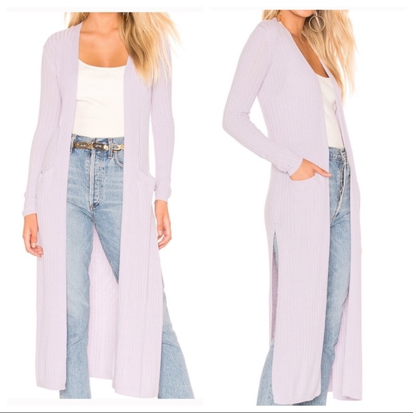 Lovers + Friends Sweaters - NWT! Lovers + Friends ribbed sweater duster